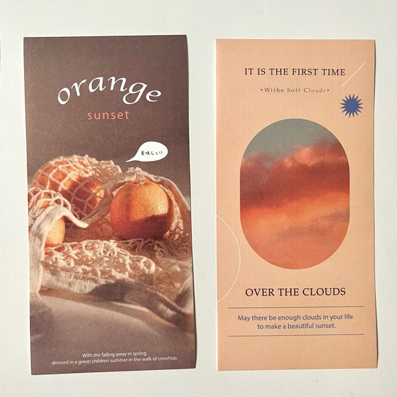 🏷️ aesthetic sunset clouds material paper for scrapbook junk journaling - Picture 5 of 11